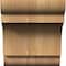 Ekena Millwork New Brighton Smooth Corbel, Western Red Cedar, 5 1/2"W x 6"D x 6"H COR06X06X06NEB00SWR - alternate 2